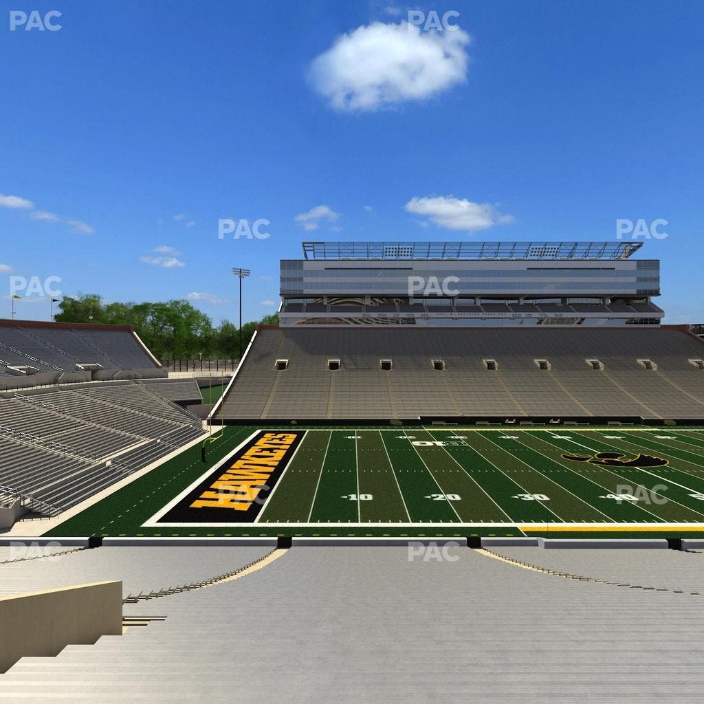 Kinnick Stadium - Section 108 Seat View