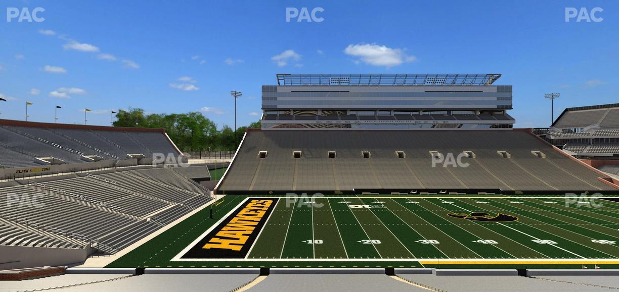 Kinnick Stadium - Section 108 Seat View