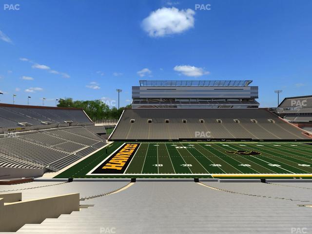 Kinnick Stadium - Section 108 Seat View