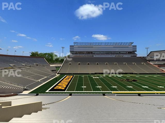 Kinnick Stadium - Section 108 Seat View