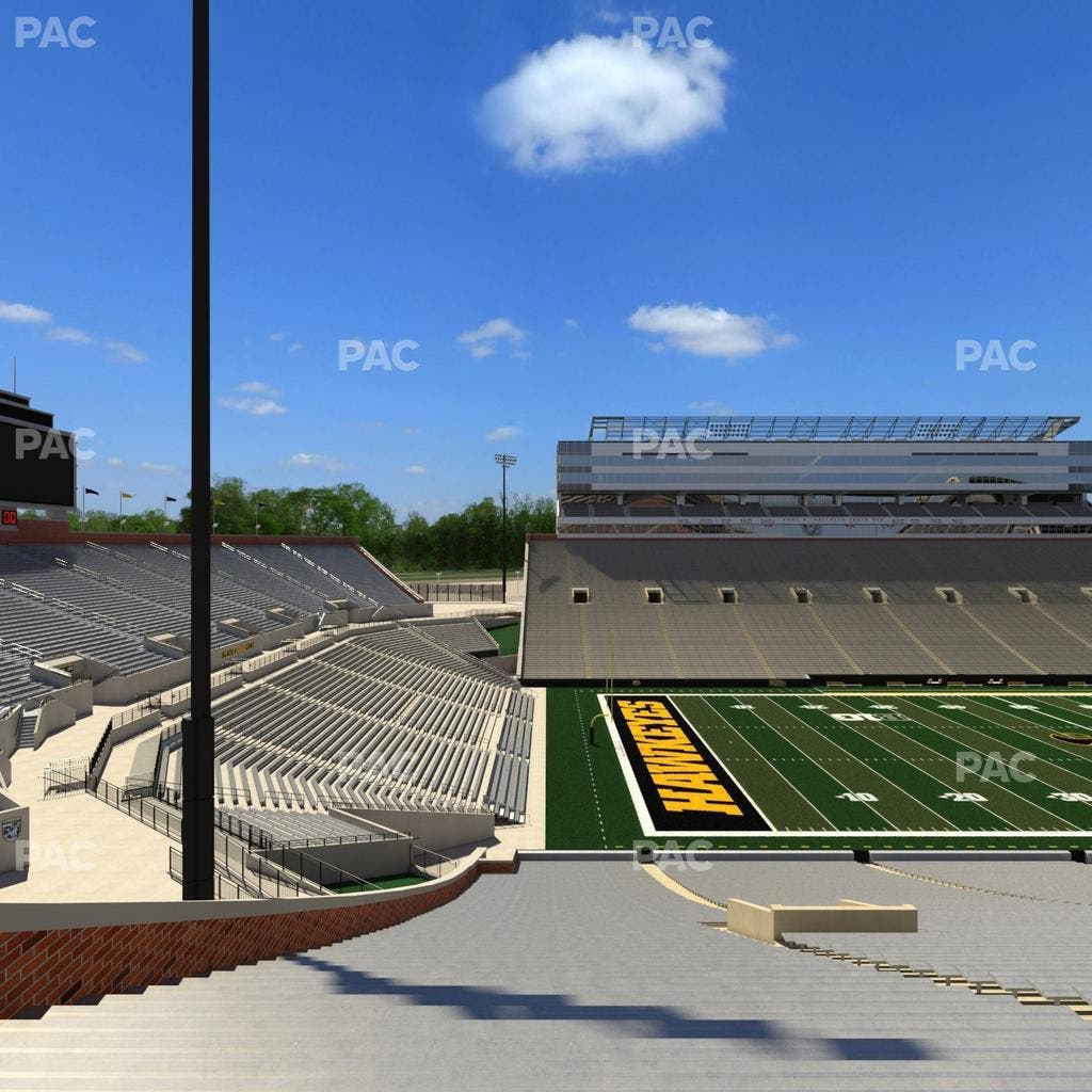 Kinnick Stadium - Section 110 Seat View