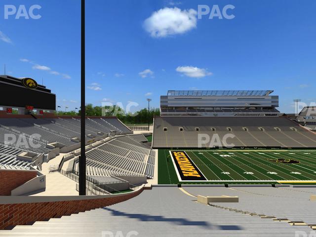 Kinnick Stadium - Section 110 Seat View