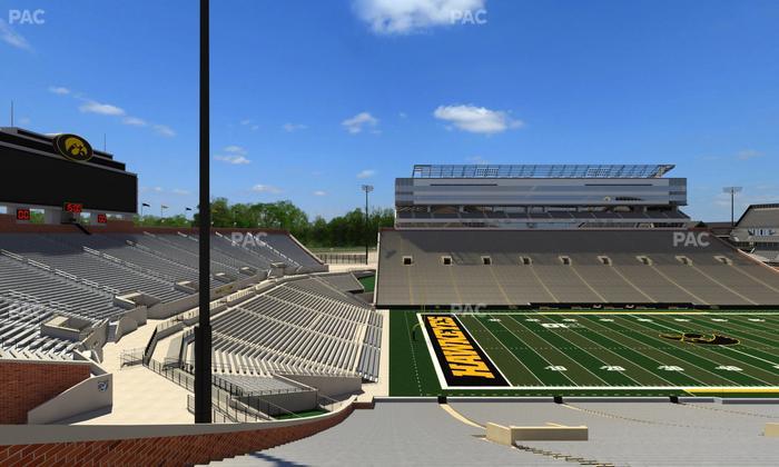 Kinnick Stadium - Section 110 Seat View