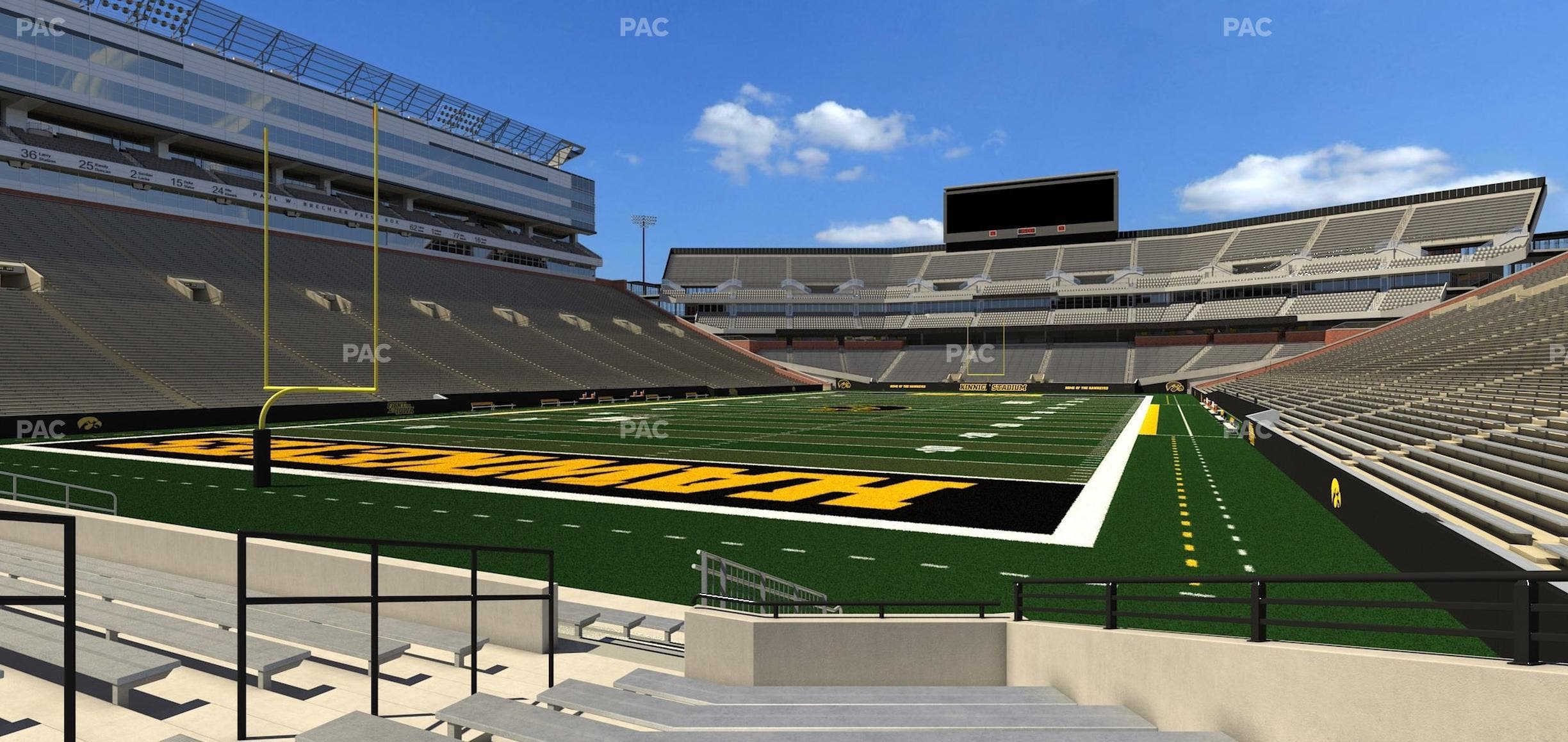 Kinnick Stadium - Section 113 Seat View