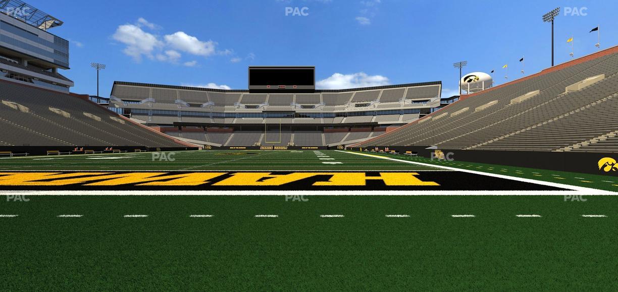 Kinnick Stadium - Section 115 Seat View