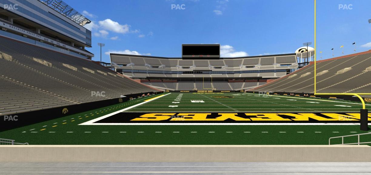 Kinnick Stadium - Section 117 Seat View