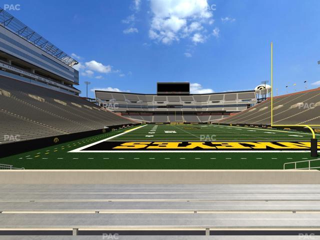 Kinnick Stadium - Section 117 Seat View