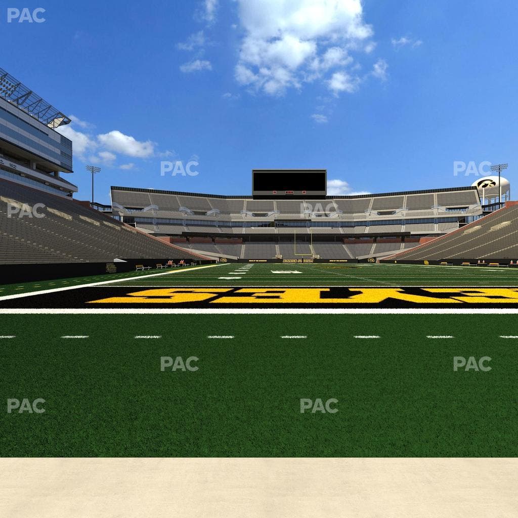 Kinnick Stadium - Section 117 Seat View
