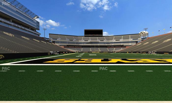 Kinnick Stadium - Section 117 Seat View