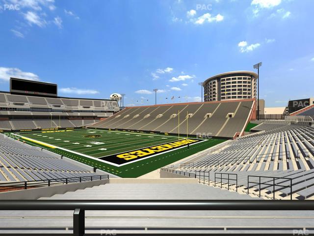 Kinnick Stadium - Section 121 Seat View