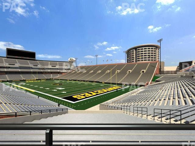 Kinnick Stadium - Section 121 Seat View