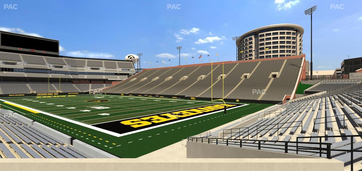 Kinnick Stadium - Section 121 Seat View