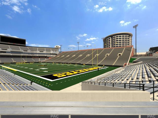 Kinnick Stadium - Section 121 Seat View