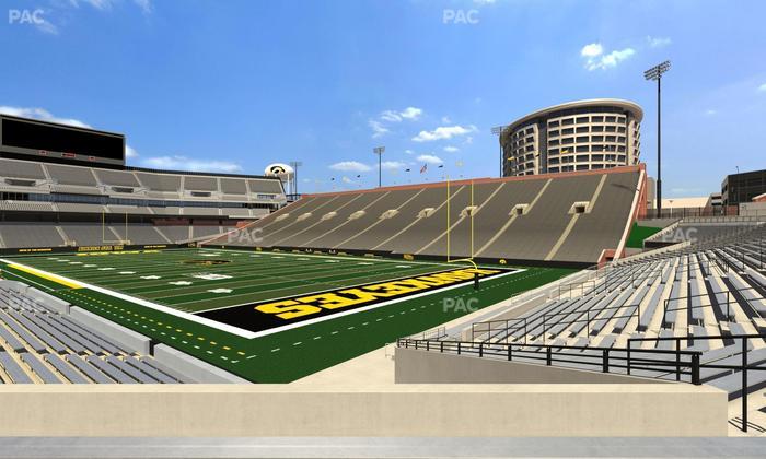 Kinnick Stadium - Section 121 Seat View