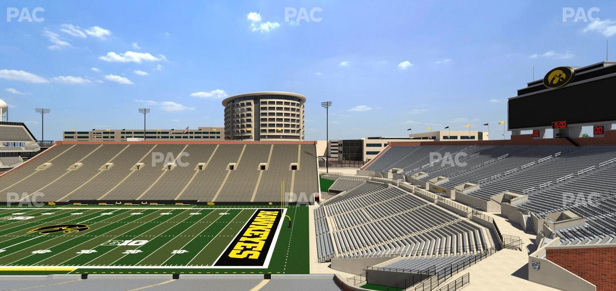 Kinnick Stadium - Section 122 Seat View