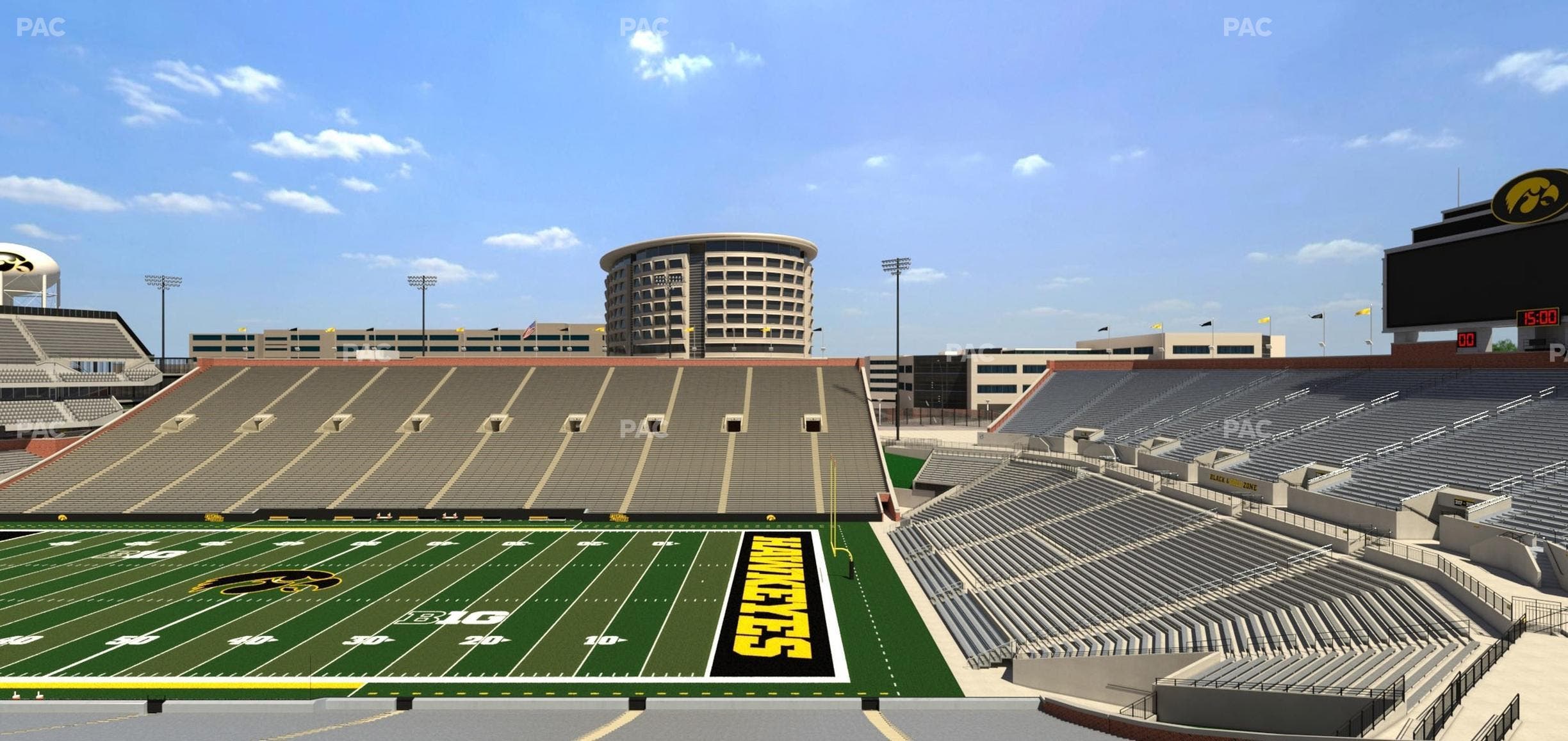 Kinnick Stadium - Section 123 Seat View