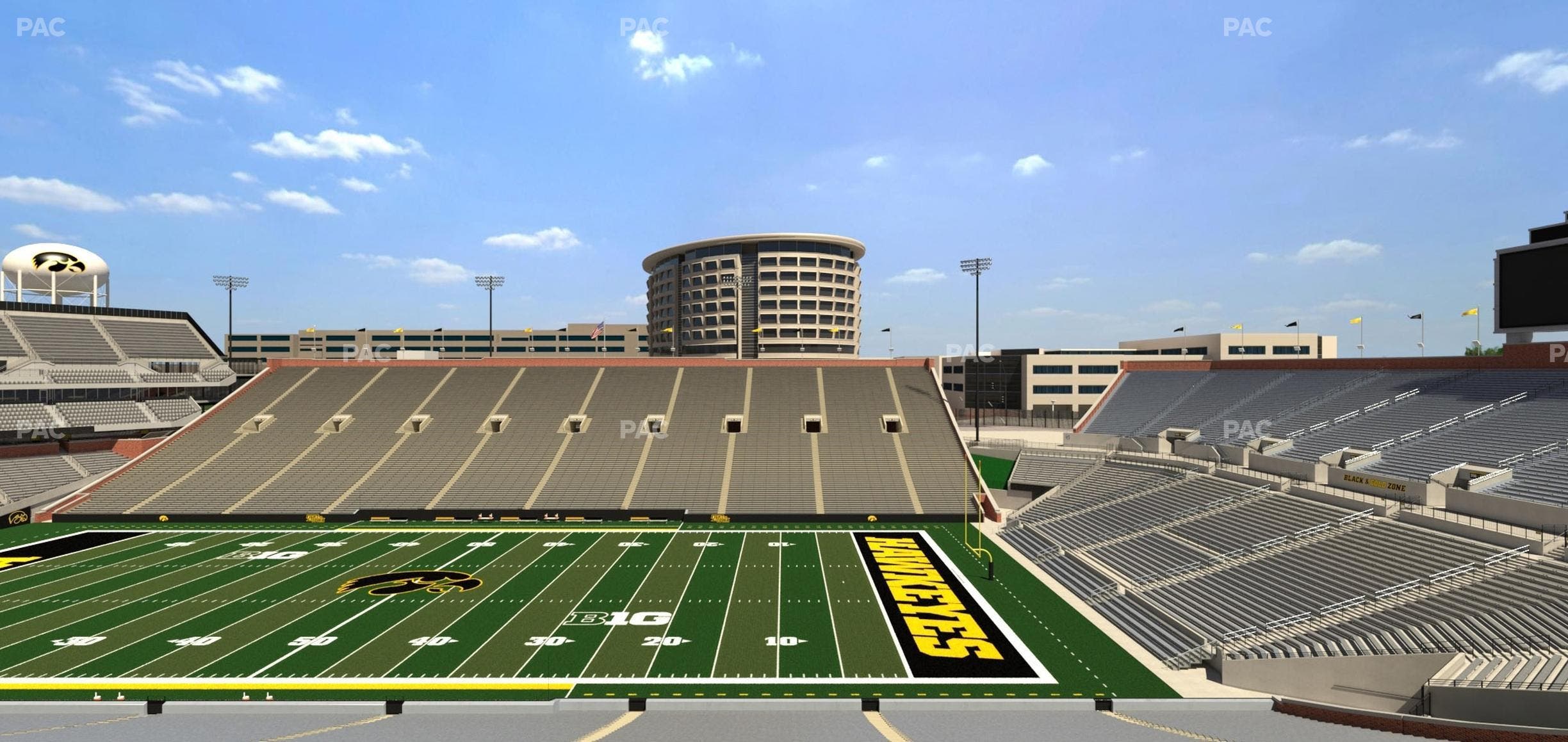 Kinnick Stadium - Section 124 Seat View