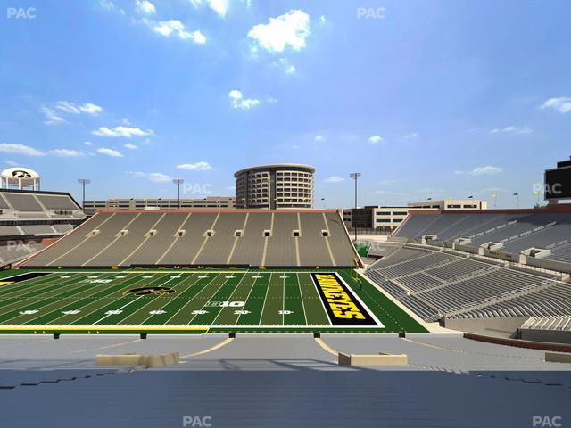Kinnick Stadium - Section 124 Seat View