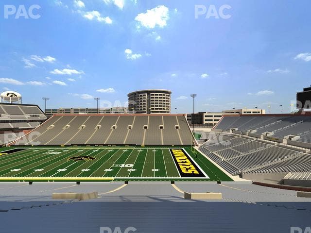 Kinnick Stadium - Section 124 Seat View