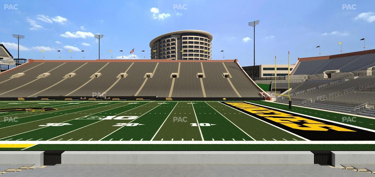 Kinnick Stadium - Section 124 Seat View