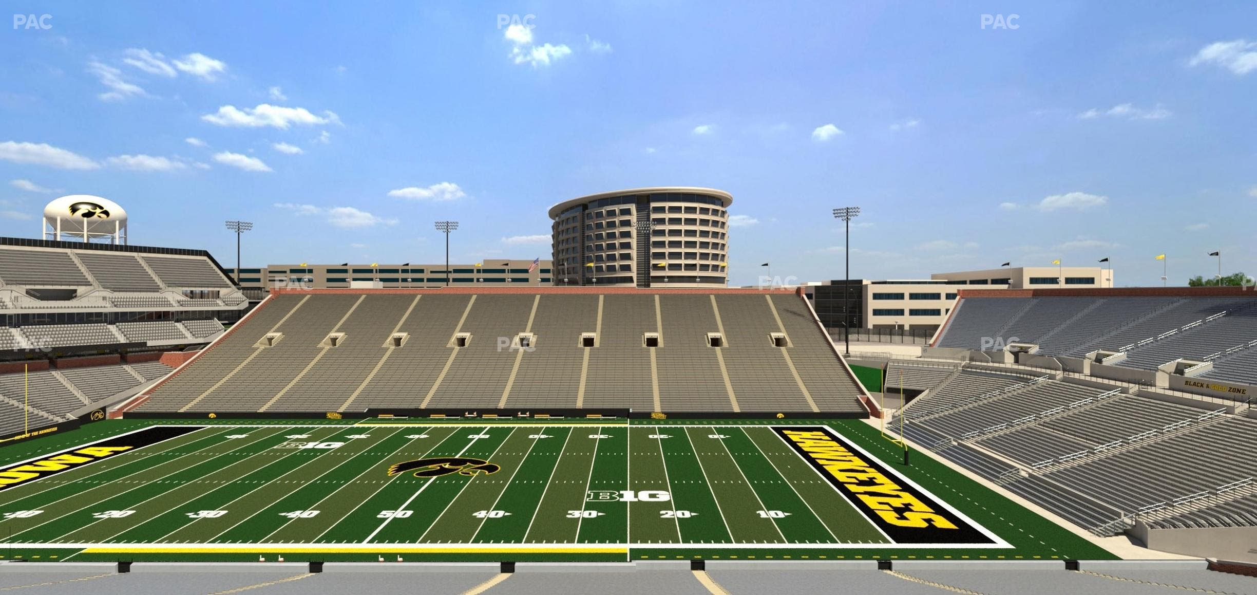 Kinnick Stadium - Section 125 Seat View