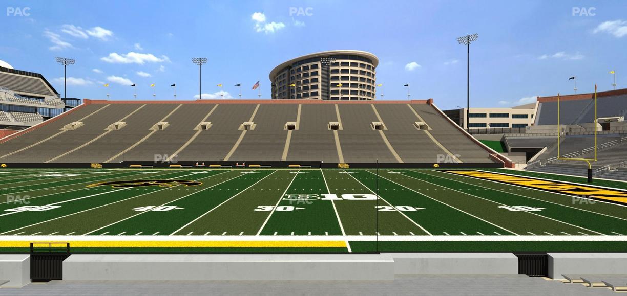 Kinnick Stadium - Section 125 Seat View