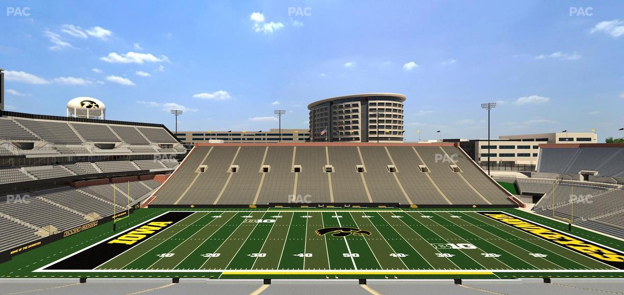 Kinnick Stadium - Section 127 Seat View
