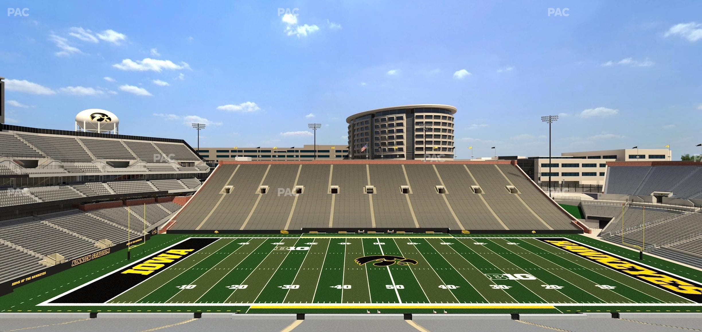 Kinnick Stadium - Section 127 Seat View