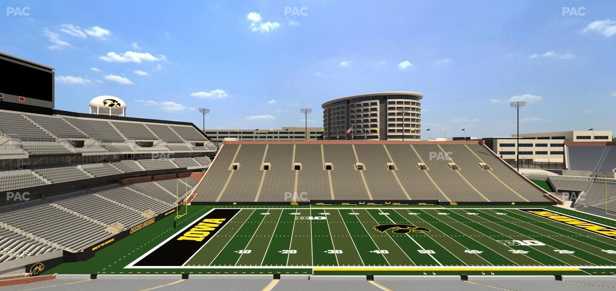 Kinnick Stadium - Section 128 Seat View