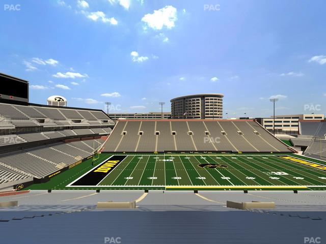 Kinnick Stadium - Section 128 Seat View