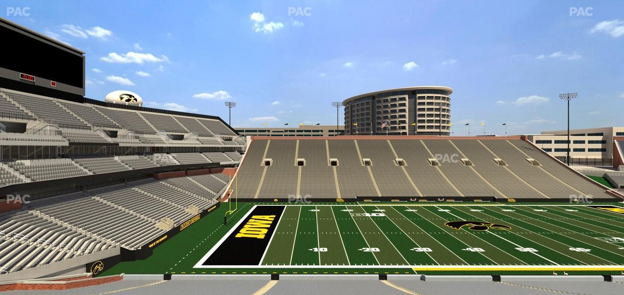 Kinnick Stadium - Section 129 Seat View