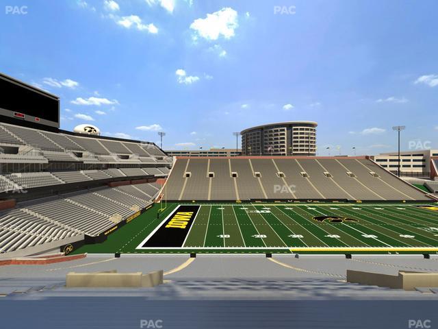 Kinnick Stadium - Section 129 Seat View