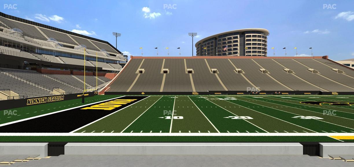 Kinnick Stadium - Section 129 Seat View