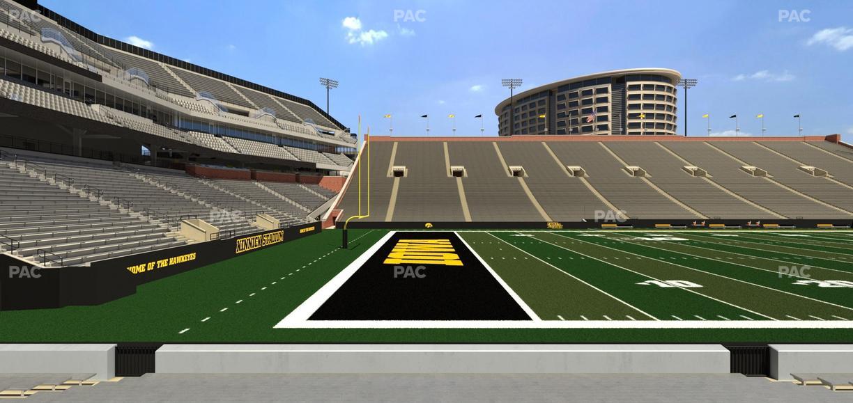 Kinnick Stadium - Section 130 Seat View