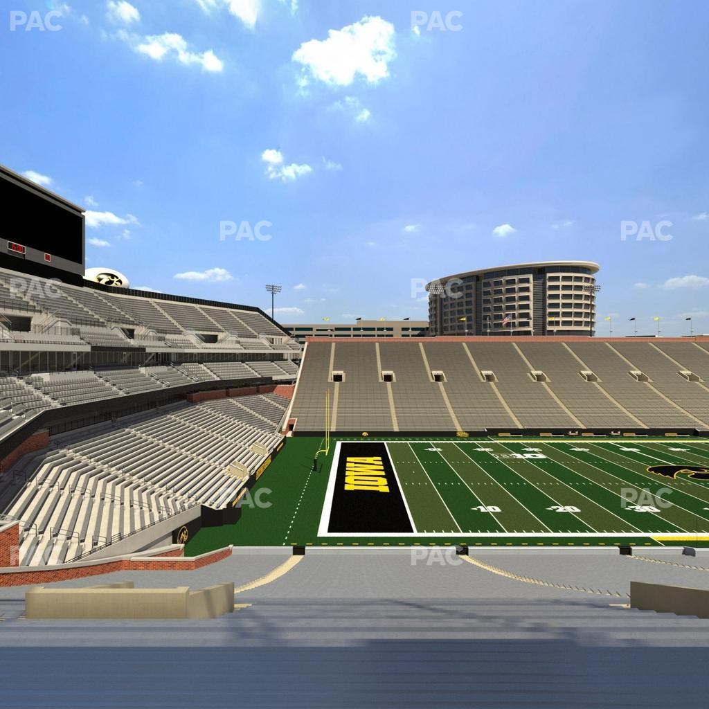 Kinnick Stadium - Section 130 Seat View