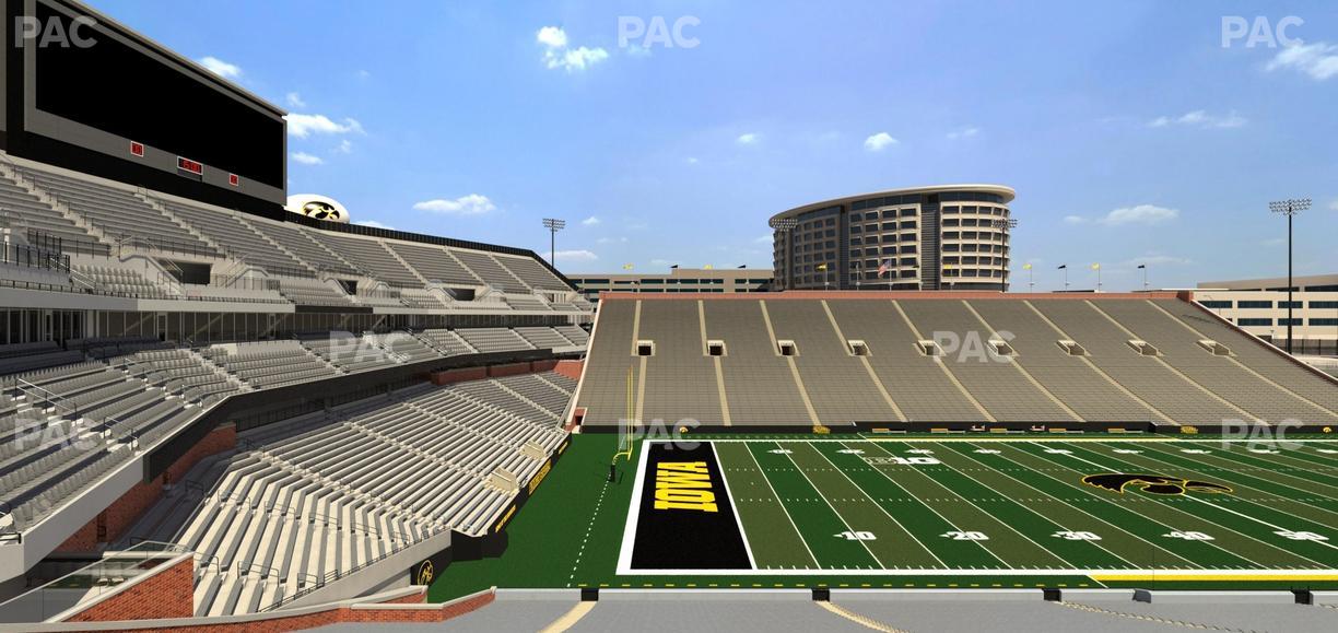 Kinnick Stadium - Section 130 Seat View