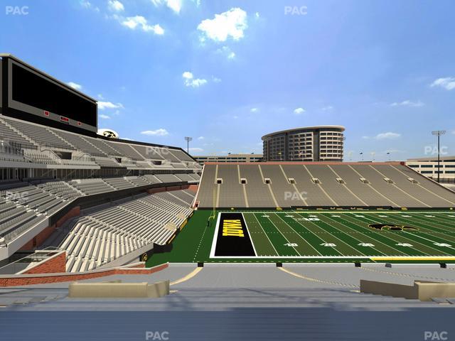 Kinnick Stadium - Section 130 Seat View