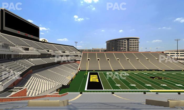 Kinnick Stadium - Section 130 Seat View