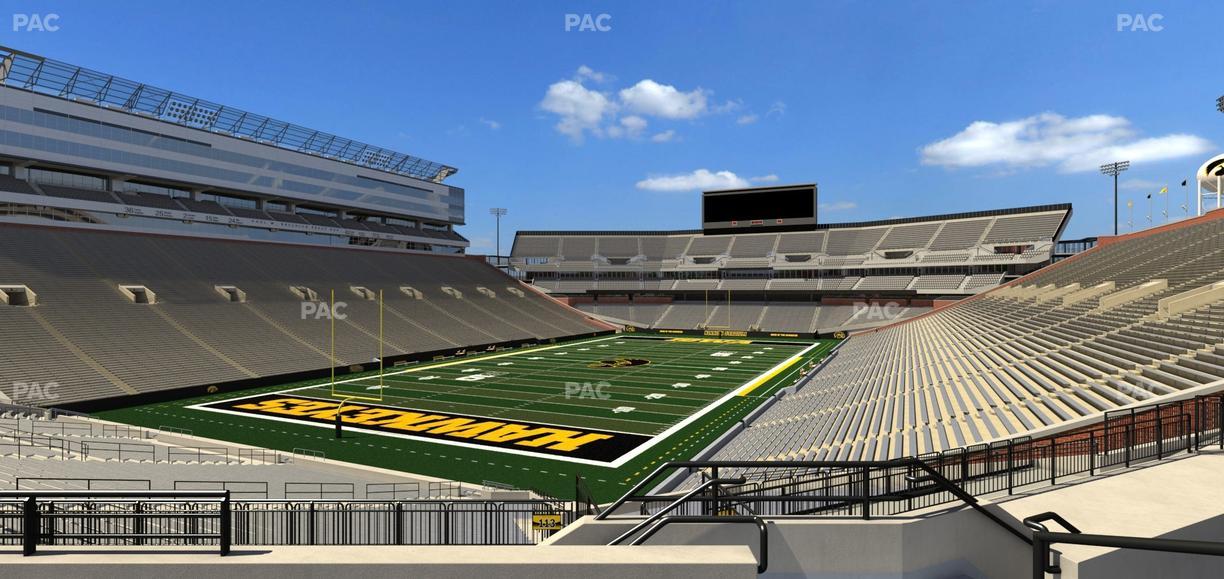 Kinnick Stadium - Section 212 Seat View
