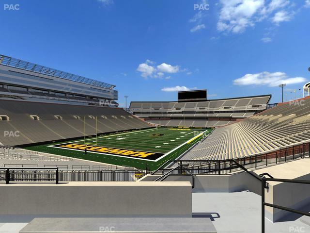 Kinnick Stadium - Section 212 Seat View