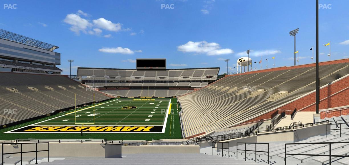 Kinnick Stadium - Section 214 Seat View
