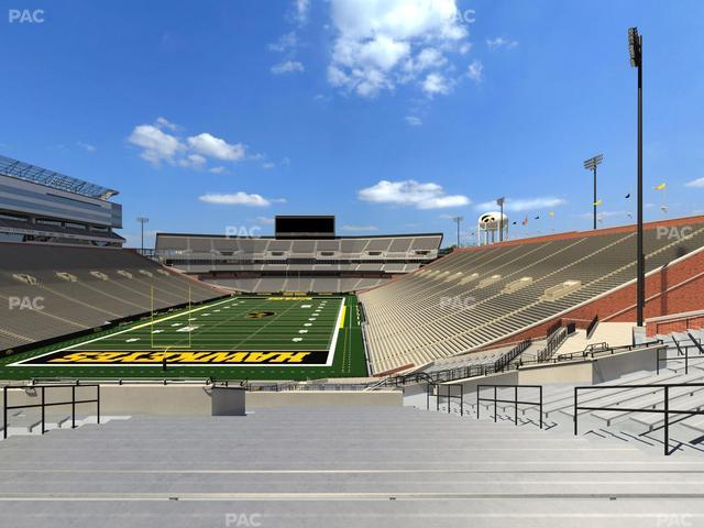 Kinnick Stadium - Section 214 Seat View