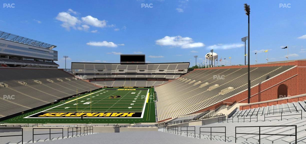 Kinnick Stadium - Section 214 Seat View
