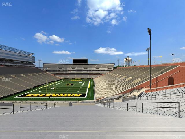 Kinnick Stadium - Section 214 Seat View