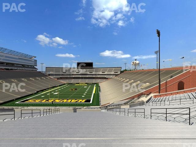 Kinnick Stadium - Section 214 Seat View
