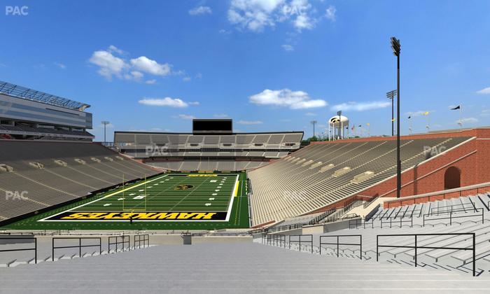 Kinnick Stadium - Section 214 Seat View