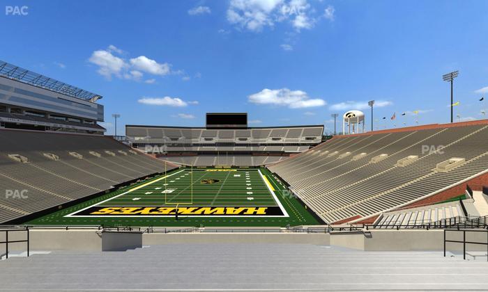 Kinnick Stadium - Section 215 Seat View