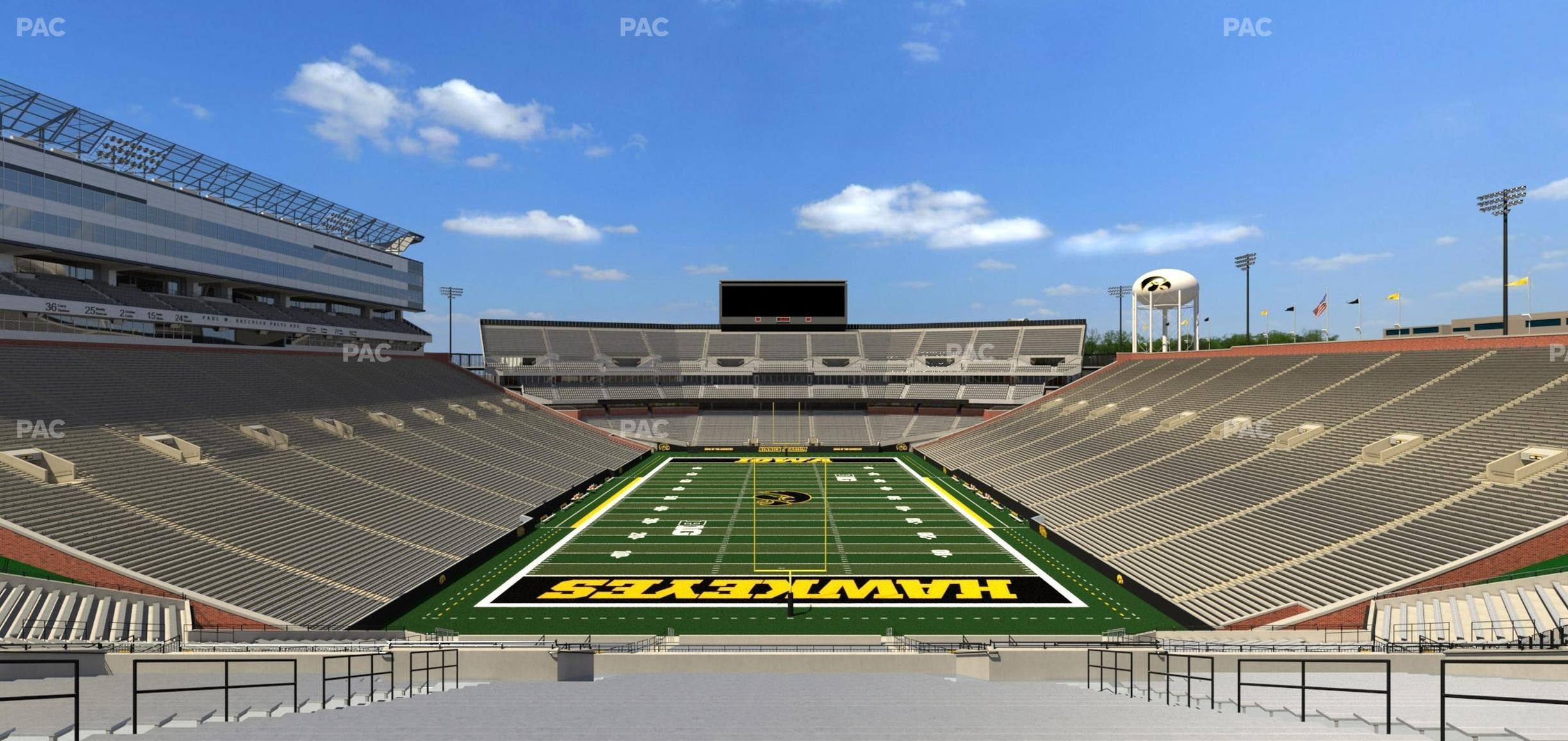 Kinnick Stadium - Section 216 Seat View