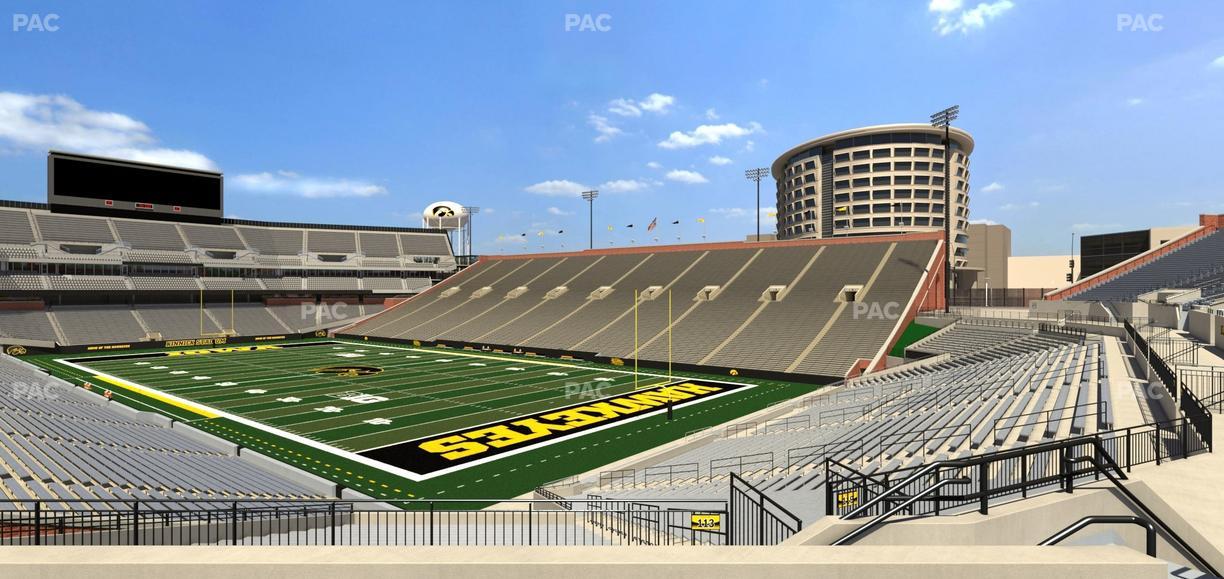 Kinnick Stadium - Section 221 Seat View