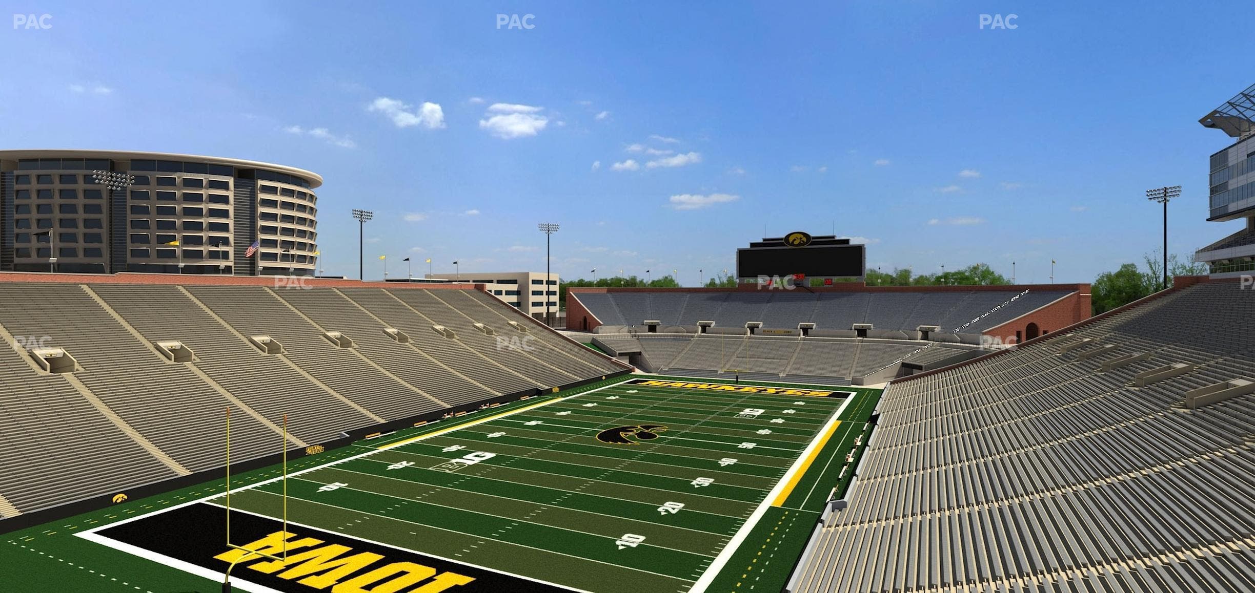 Kinnick Stadium - Section 333 Seat View